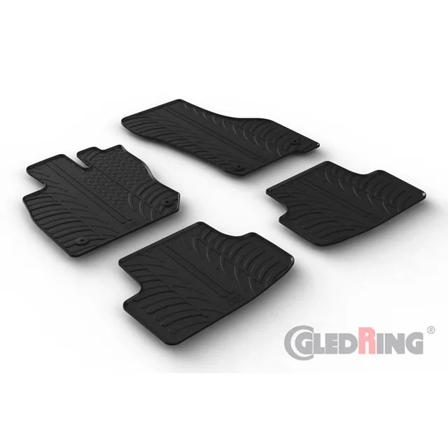 Covorase auto dedicate cauciuc Gledring GL0661 compatibil cu Volkswagen Golf VIII, imagine produs