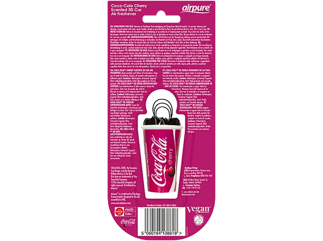 Parfum masina Airpure cana 3D Coca-Cola cirese, imagine produs