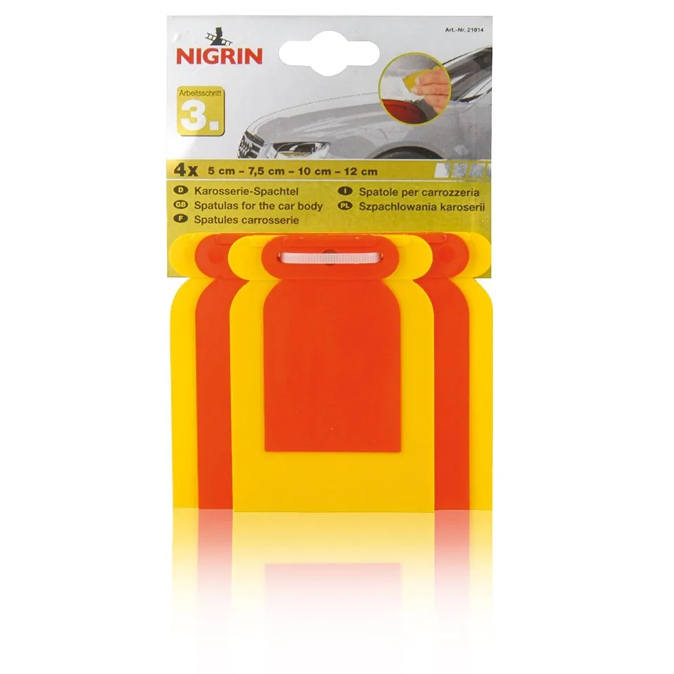 Set 4 buc spaclu pt chituit plastic Nigrin 12132608, imagine produs