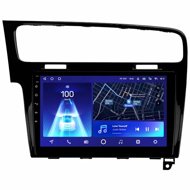Navigatie auto android Teyes CC2 Plus pentru Golf 7 (2012-2020) 4+64GB 10.2 QLED 4G DSP Varianta B, imagine produs