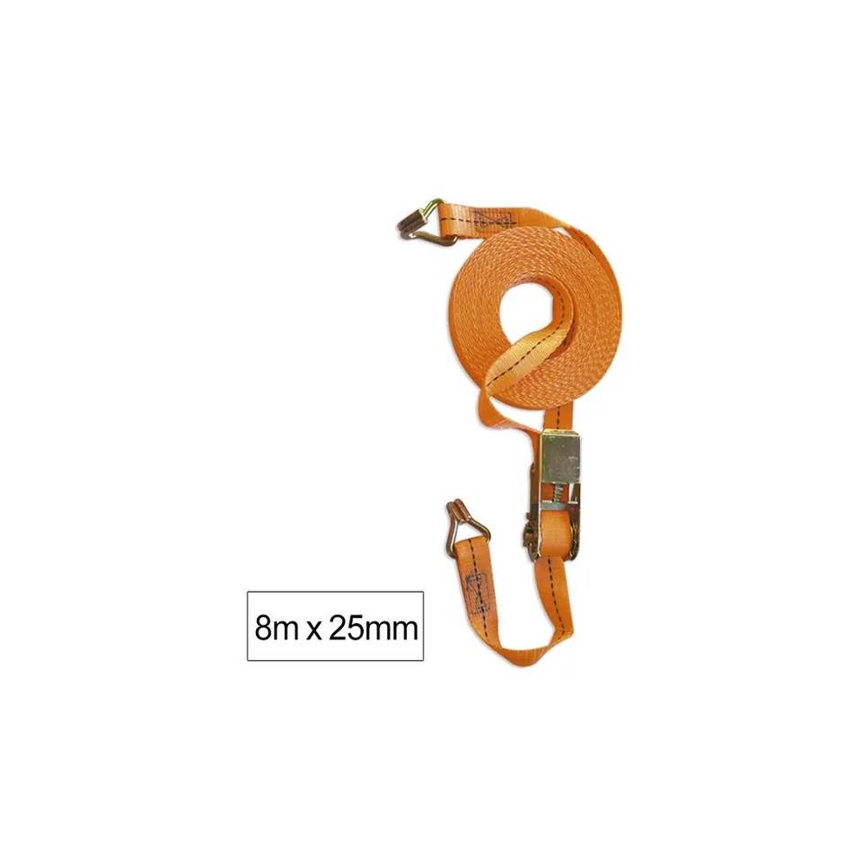 Clichet reversibil chinga ancorare marfa cu intinzator 8 m x 25 mm JBM, imagine produs