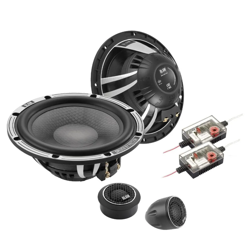 Difuzoare auto BLAM L165S 165 mm 2 ways speaker 25 mm tweeter, imagine produs