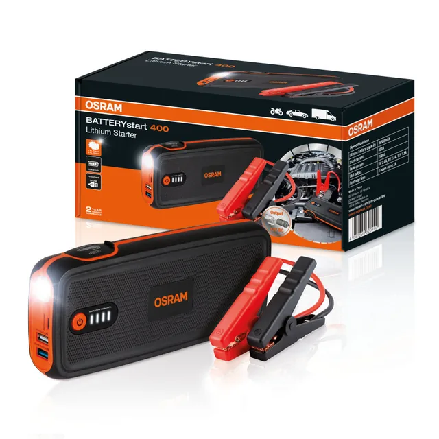 Robot pornire auto 16800 mAh 12 V Osram Batterystart 400 OBSL400, imagine produs