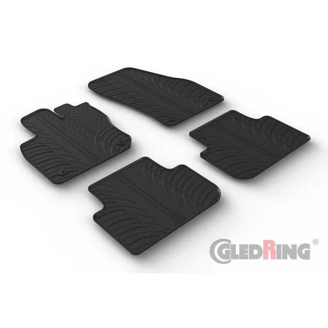 Covorase auto dedicate cauciuc Gledring GL0664 compatibil cu Volkswagen Tiguan, imagine produs