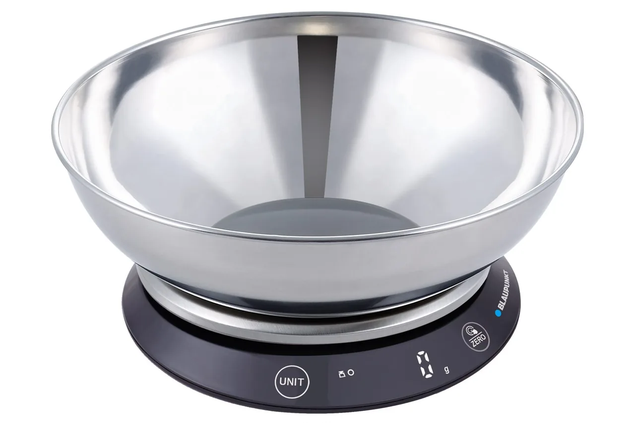 Cantar de bucatarie cu bol din otel Blaupunkt FKS602, imagine produs