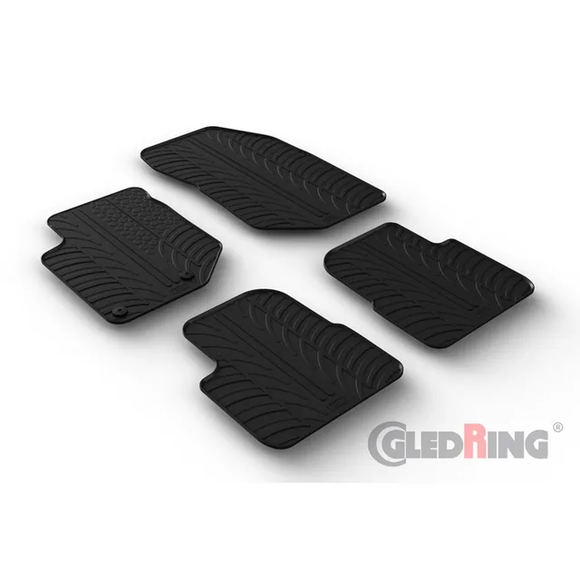 Covorase auto dedicate cauciuc Gledring GL0728 compatibil cu Citroen C4, imagine produs