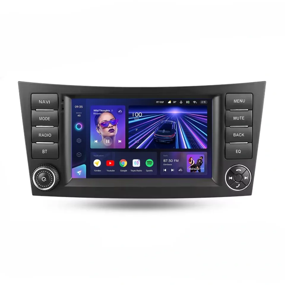 Navigatie auto android Teyes CC3 pentru Mercedes-Benz E Class W211 (2002-2009) - 4GB RAM, 7 inch QLED, 4G, imagine produs