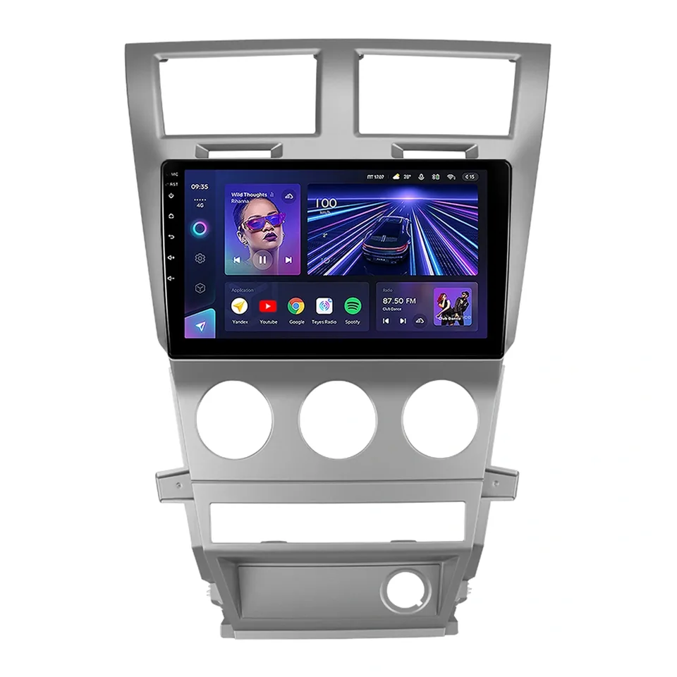 Navigatie auto android Teyes CC3 360 pentru Dodge Avenger (2007-2010) - Android, 6+128GB, 9 QLED, imagine produs
