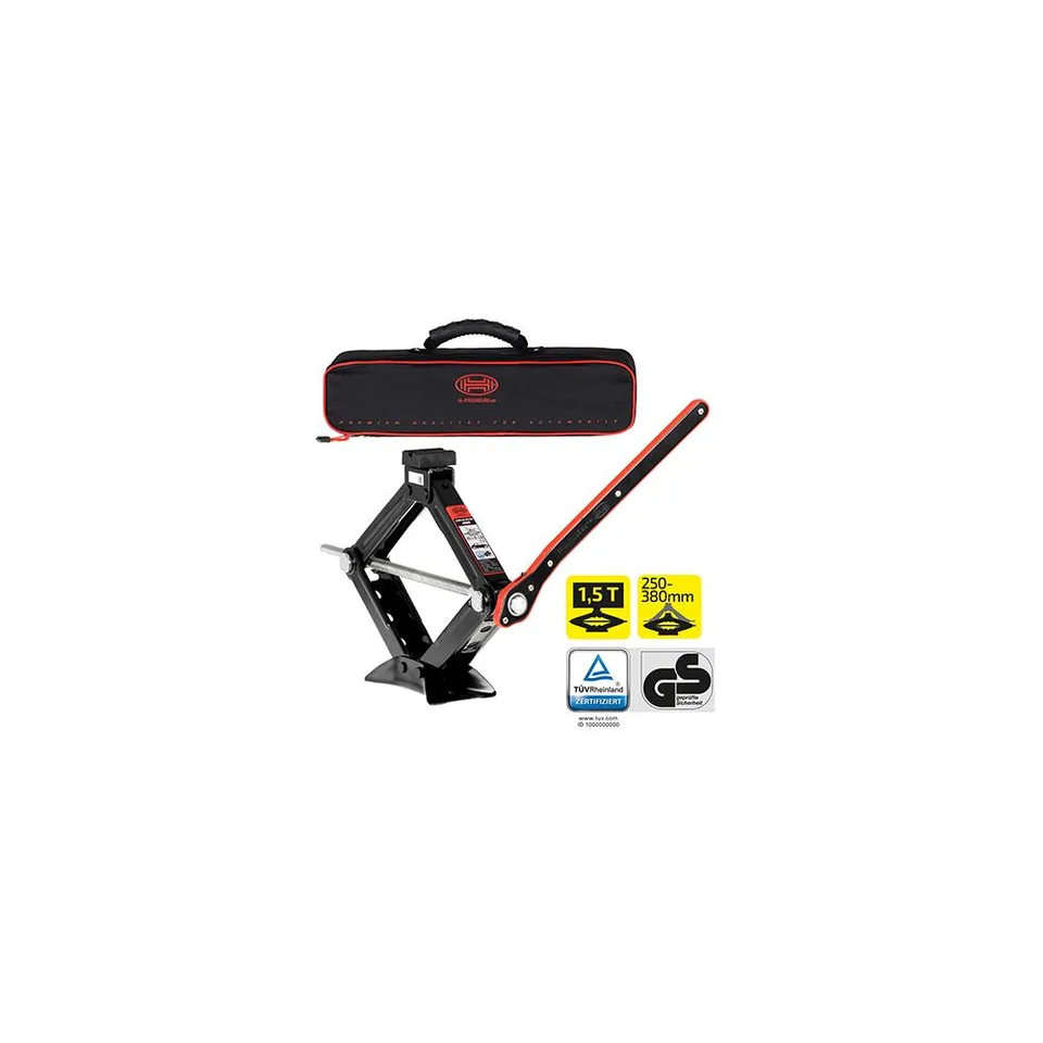 Cric auto mecanic 1.5t Black Edition Heyner, imagine produs