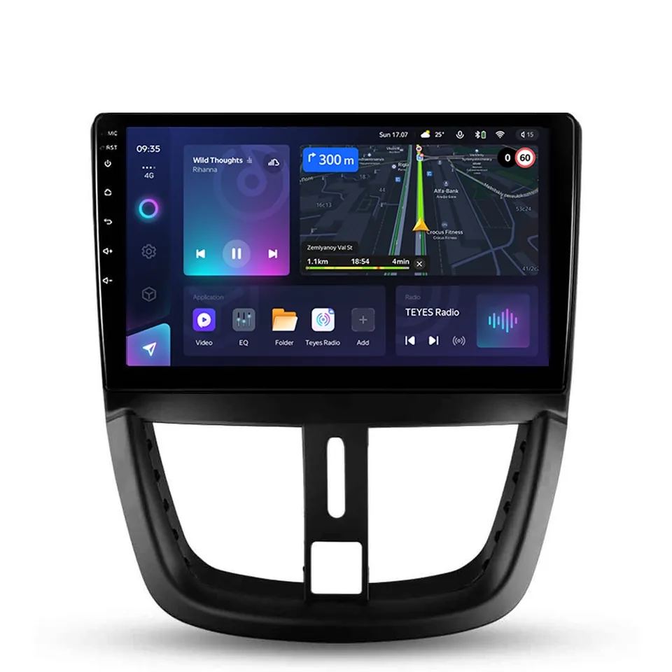 Navigatie auto android Teyes CC3L WiFi Peugeot 207 2006-2015 2+32GB 9 IPS Bluetooth 5.1 DSP, imagine produs