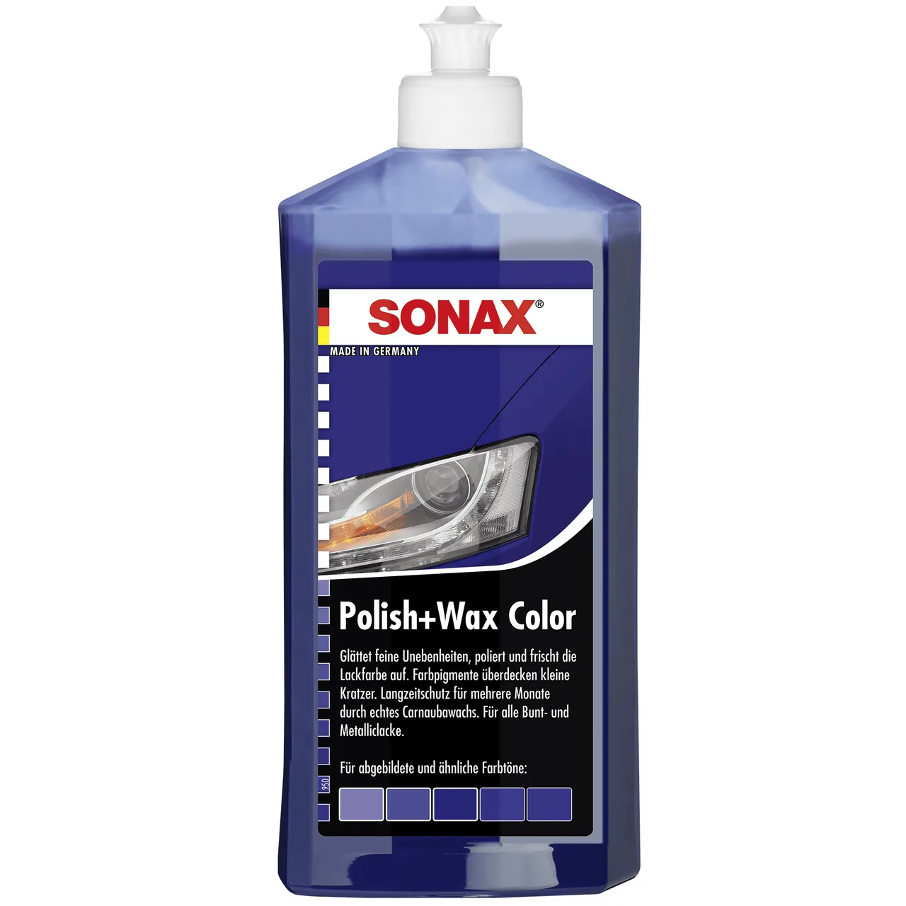 Polish Sonax Polish&Wax NanoPro vopsea albastra 296200, imagine produs