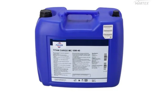 Ulei motor 20l 10W40 Fuchs Titan Cargo MC, imagine produs