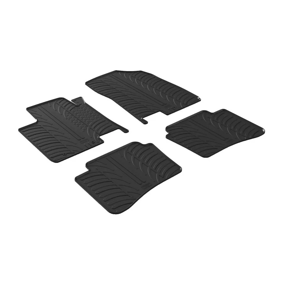 Covorase auto dedicate cauciuc Hyundai i20 Gledring GL0204, imagine produs