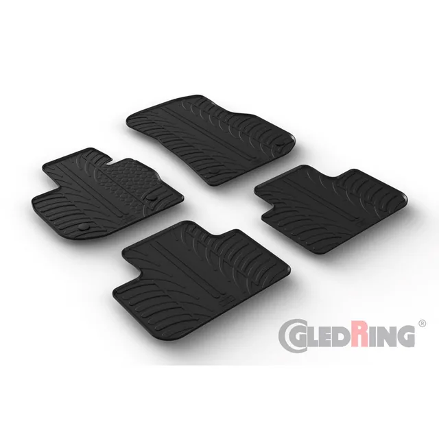 Covorase auto dedicate din cauciuc Gledring GL0540 compatibil cu BMW X4 G02, imagine produs