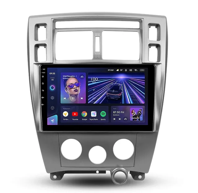 Navigatie auto android Teyes CC3 Hyundai Tucson 1 2004-2009 6+128GB, imagine produs