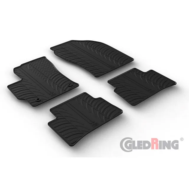 Covorase auto dedicate cauciuc Gledring GL0697 compatibil cu Toyota Corolla E210, imagine produs