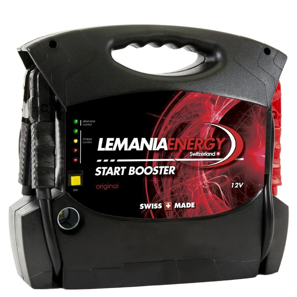 Robot pornire auto 12V 2500A Lemania Energy baterie AGM 22Ah, imagine produs