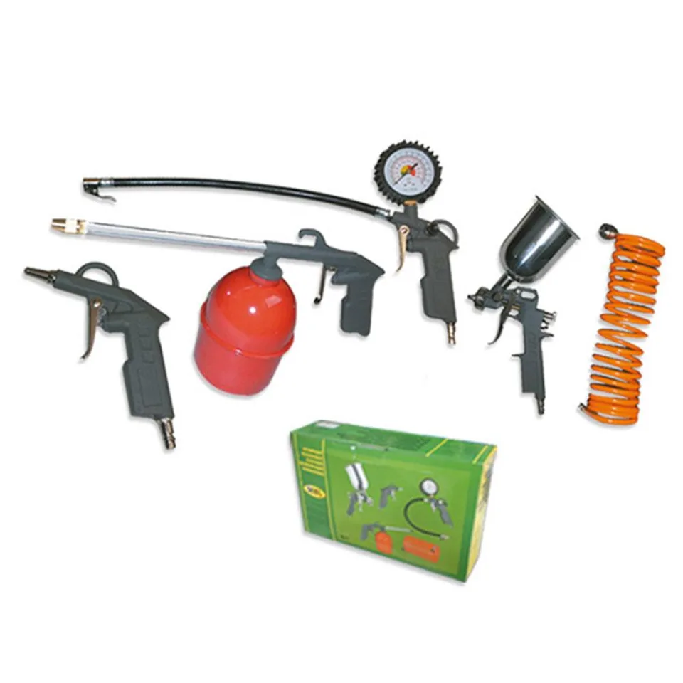 Pistol aer comprimat si set de 5 pistoale de aer JBM, imagine produs