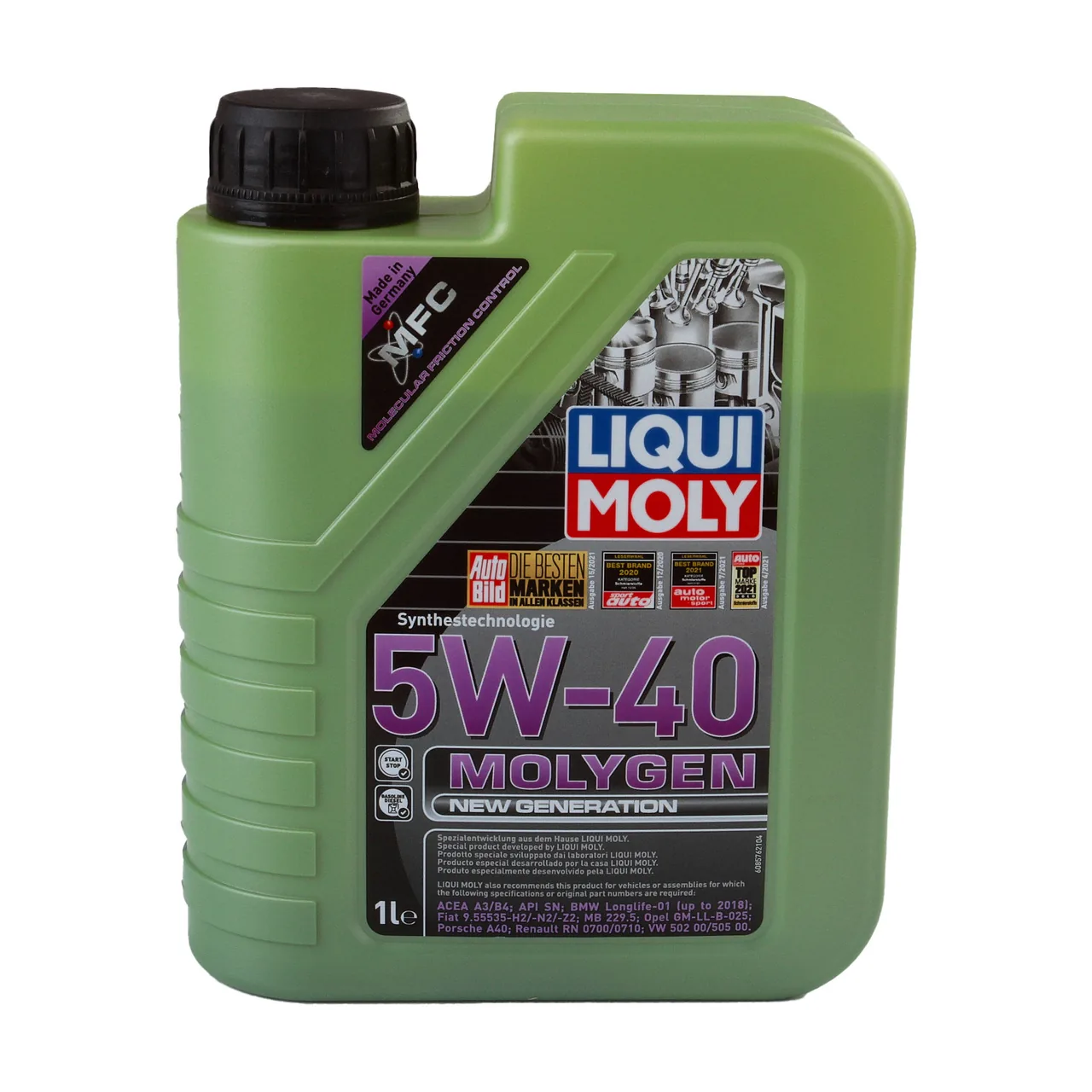 Ulei Liqui Moly 5w40 Molygen New Generation 1L 8576, imagine produs