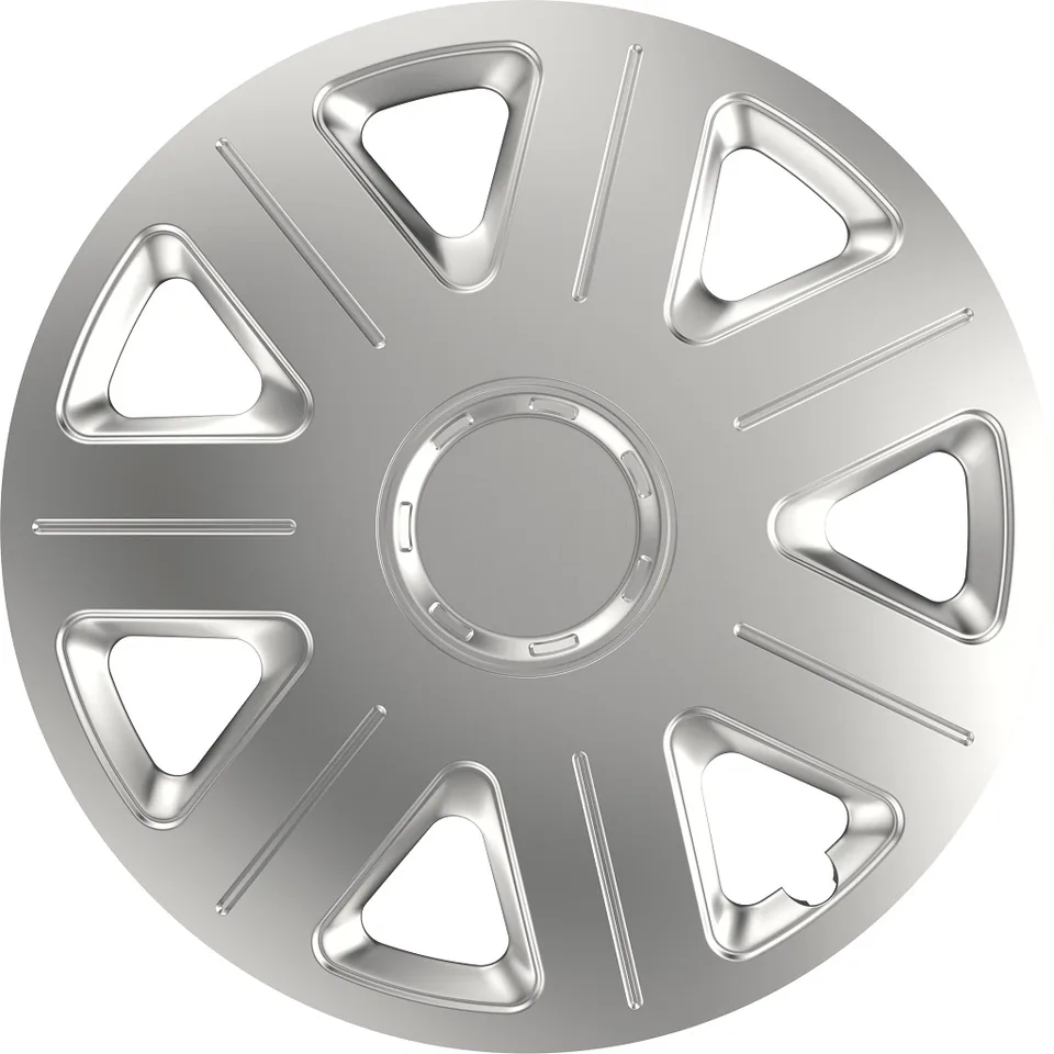 Capace roti 15 Derby Master Silver 01817 set 4 piese, imagine produs