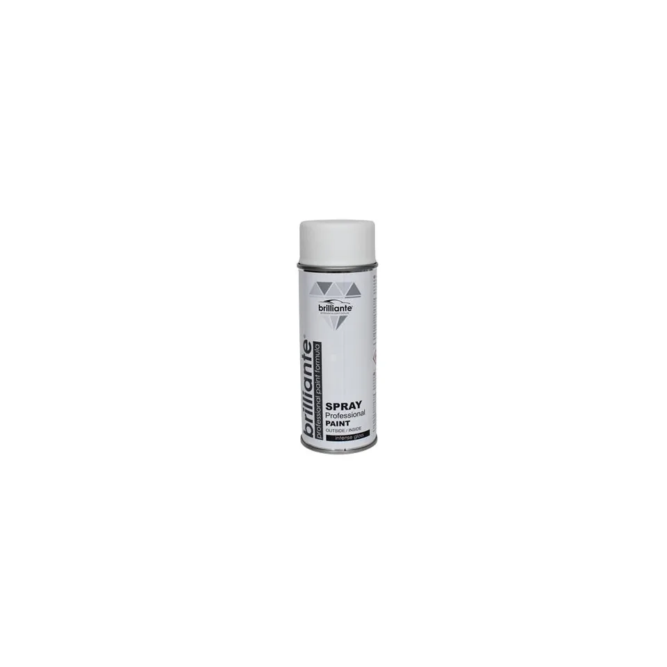Vopsea spray alb clasic mat RAL 9003 Brilliante 400ml, imagine produs