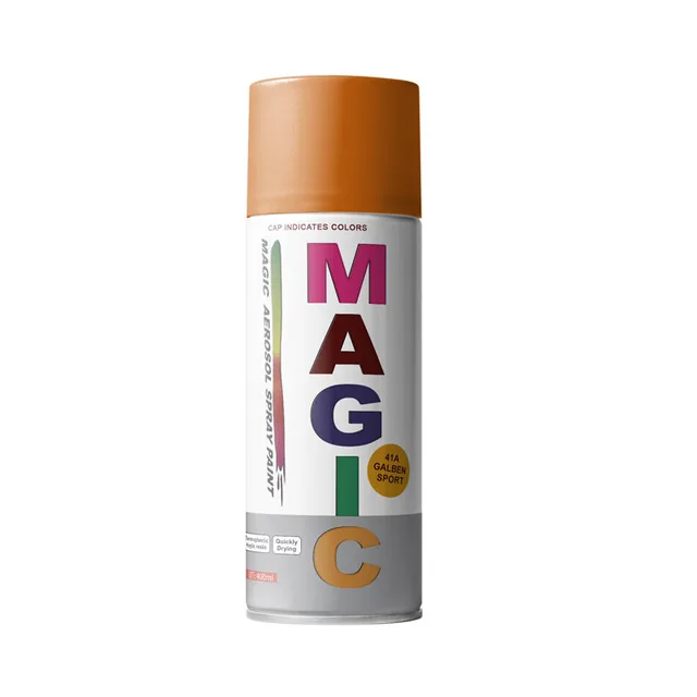 Vopsea spray Galben Sport 41A Magic 400 ml, imagine produs