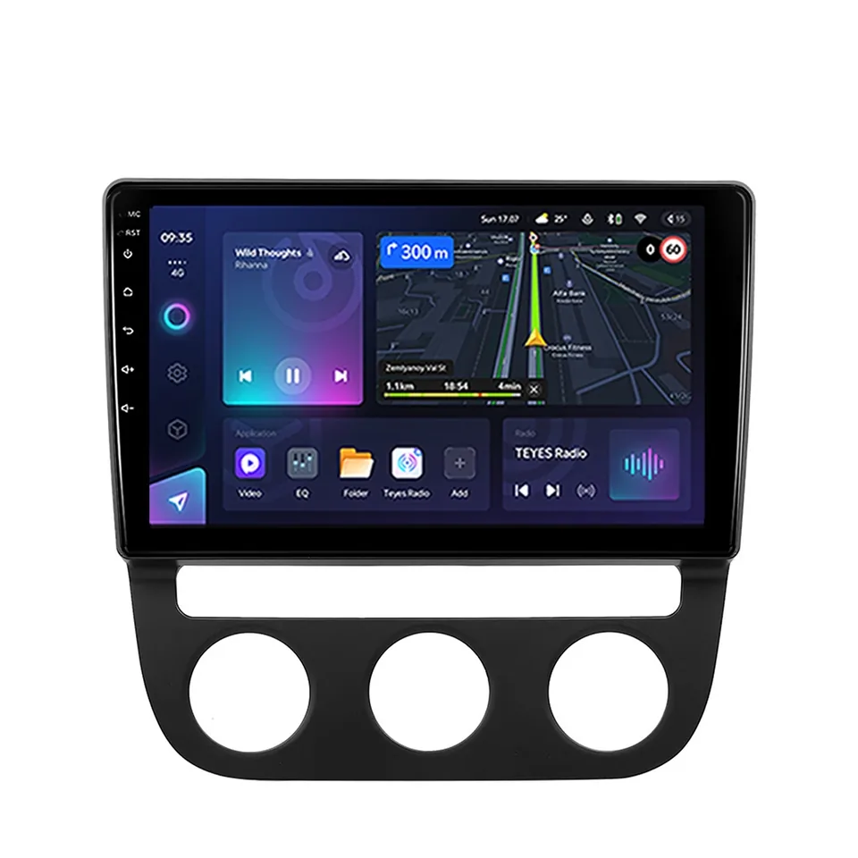 Navigatie auto android Teyes CC3L pentru Volkswagen Golf 5 (2005-2010) - Android, 4GB RAM, 10.2 Inch, DSP, imagine produs