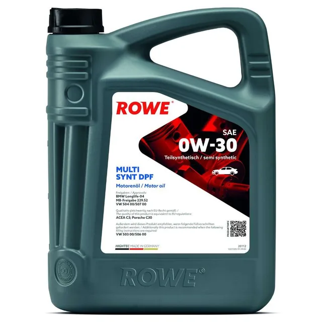Ulei 0w30 Rowe Hightec Multi Synt DPF SAE 5L, imagine produs