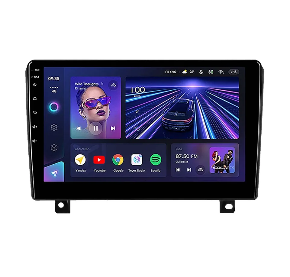 Navigatie auto android Teyes CC3 pentru Opel Astra H 2004-2014 6+128GB QLED Android 4G, imagine produs