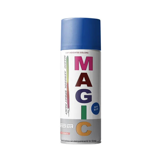 Vopsea spray Albastru 5010 450 ml Magic 12166108, imagine produs