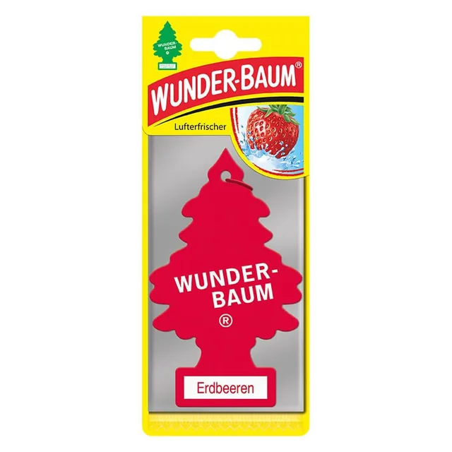 Bradut auto Wunderbaum Erdbeeren 5 gr 7010, imagine produs