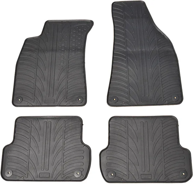 Covorase auto dedicate cauciuc Gledring 12116463 compatibil cu Audi A4 B6 B7 Seat Exeo 4 piese, imagine produs
