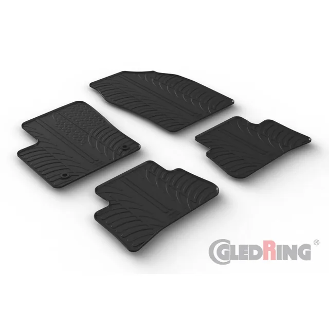 Covorase auto dedicate cauciuc Gledring GL0882 compatibil cu Toyota C-HR AX20, imagine produs
