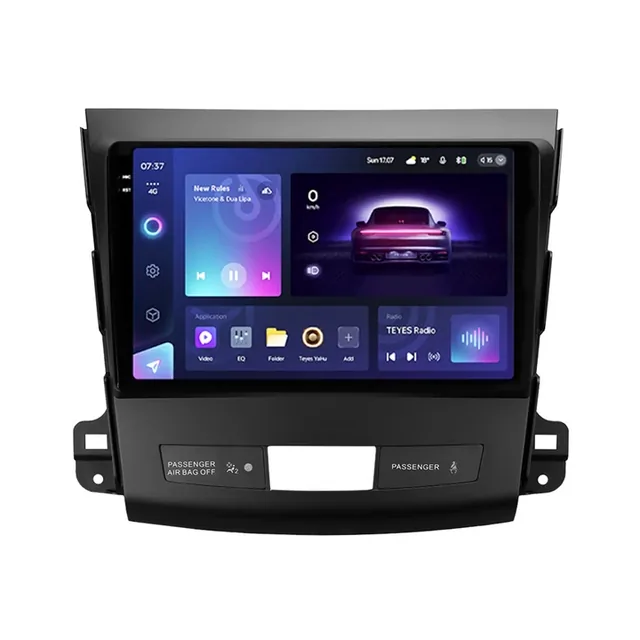 Navigatie auto android Teyes CC3 2K pentru Mitsubishi Outlander 2 2007-2013 4+32GB, imagine produs