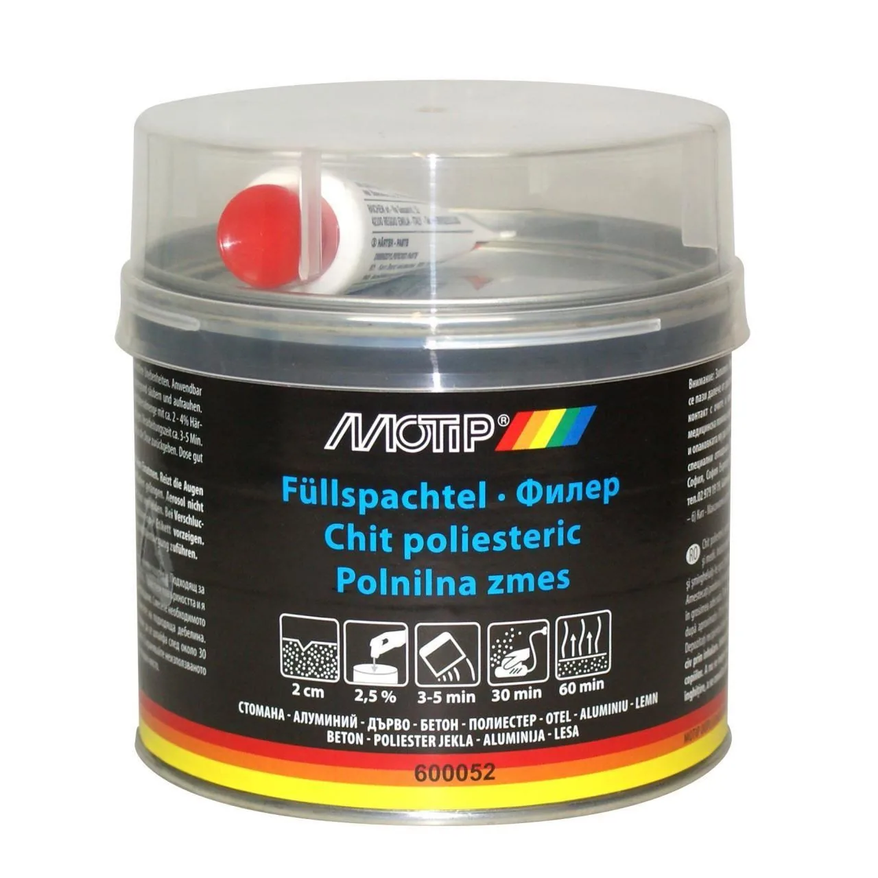 Chit poliesteric 1000 g Motip 382402, imagine produs