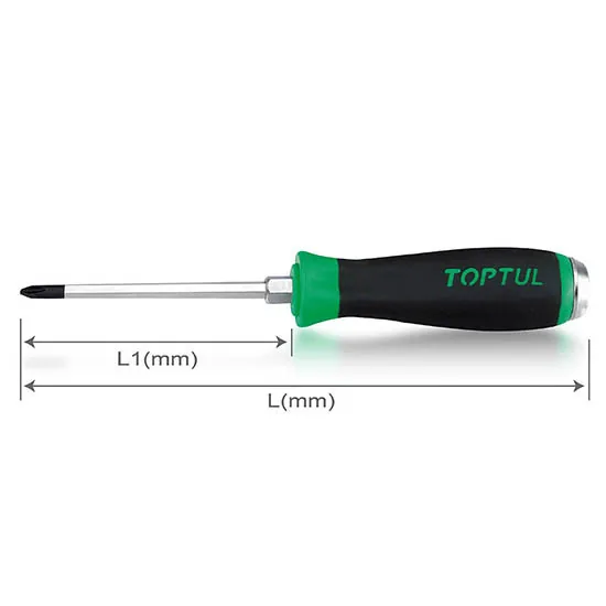 Surubelnita de impact cap cruce PH2 100 mm Toptul FBGB0210, imagine produs