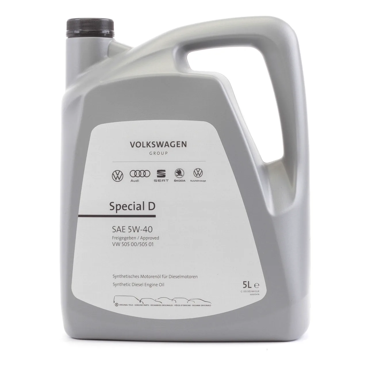Ulei 5w40 VAG Special D 5L, imagine produs