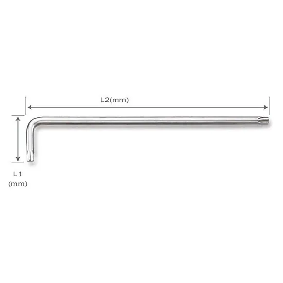 Cheie torx tip L T20 Toptul AIAE2011, imagine produs