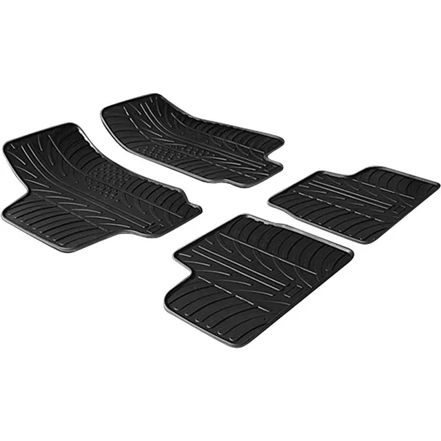 Covorase auto dedicate cauciuc Gledring GL0083 compatibil cu Opel Astra G 1998-2004 4 piese, imagine produs
