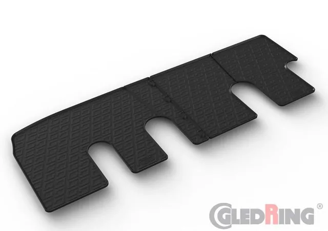 Covorase auto dedicate randul 2 cauciuc Gledring GL0856 compatibil cu Fiat Talento Trafic III Vivaro B NV300, imagine produs