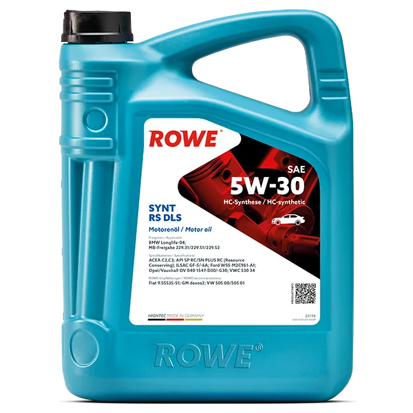 Ulei motor 5w30 diesel Rowe HighTec Synt RS DLS 4L, imagine produs