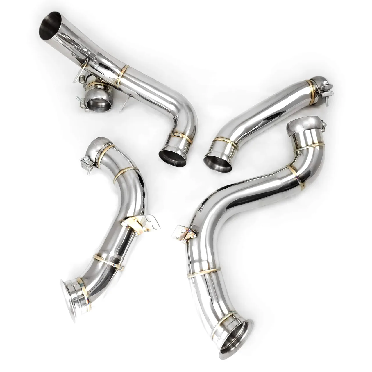 Downpipes catless compatibil cu Mercedes-Benz GT GTS GTR AMG M178, imagine produs