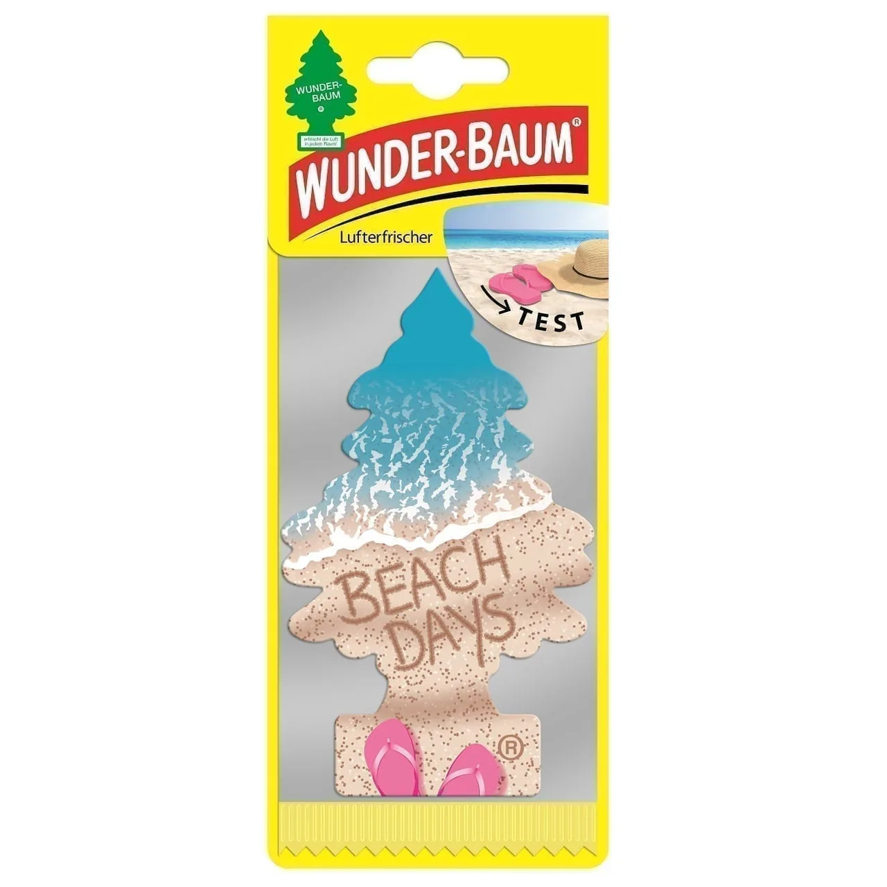 Bradut auto Wunderbaum Beach Days 5 gr 7075, imagine produs