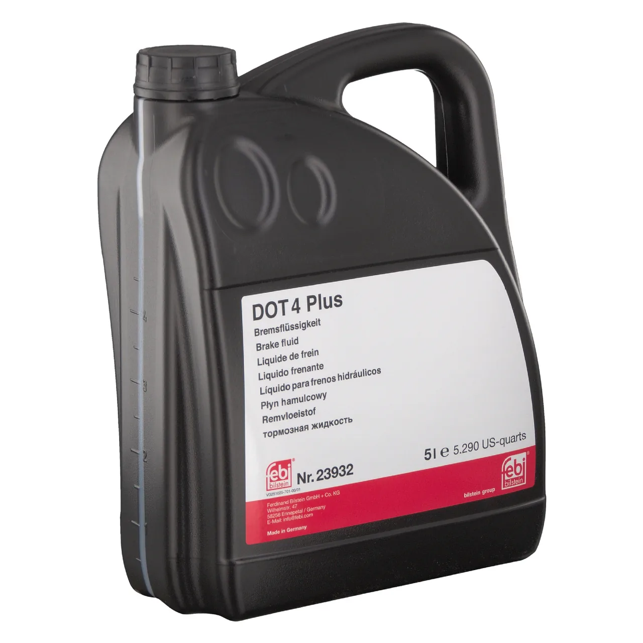 Lichid de frana Febi DOT4 Plus 5L 23932, imagine produs