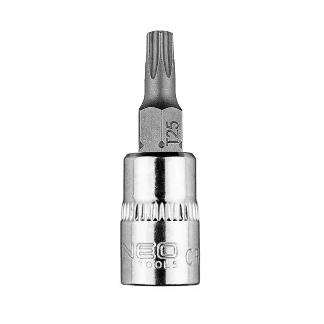 Bit Torx TX25 pe tubulara 1/4 scurt 37 mm Neo Tools 10325, imagine produs