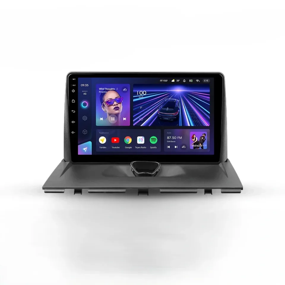 Navigatie auto android Teyes CC3 Split pentru Peugeot Expert 2 2007-2015 4+32GB 9 QLED, imagine produs