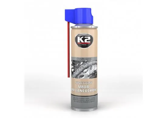 Lubrifiant sintetic pentru lanturi K2 CHAIN LUBE 250ML W139, imagine produs