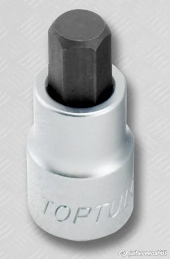 Tubulara hex biti 3/8 8mm Toptul BCDA1208, imagine produs