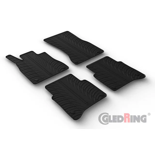 Covorase auto dedicate din cauciuc Gledring GL0513 compatibil cu Mercedes-Benz S-Class V223, imagine produs