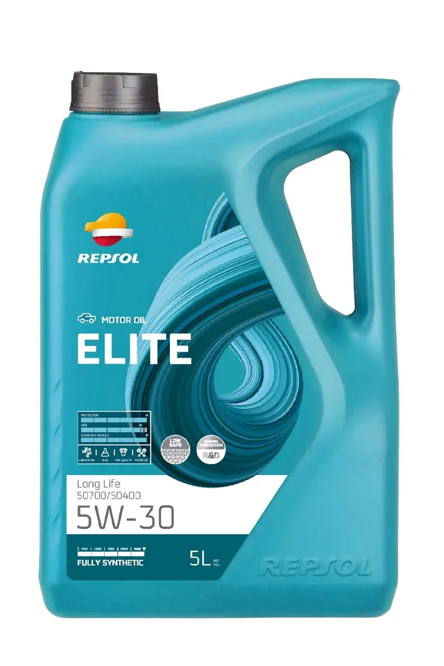Ulei motor 5w30 Repsol Elite Long Life 507.00/504.00 5L, imagine produs